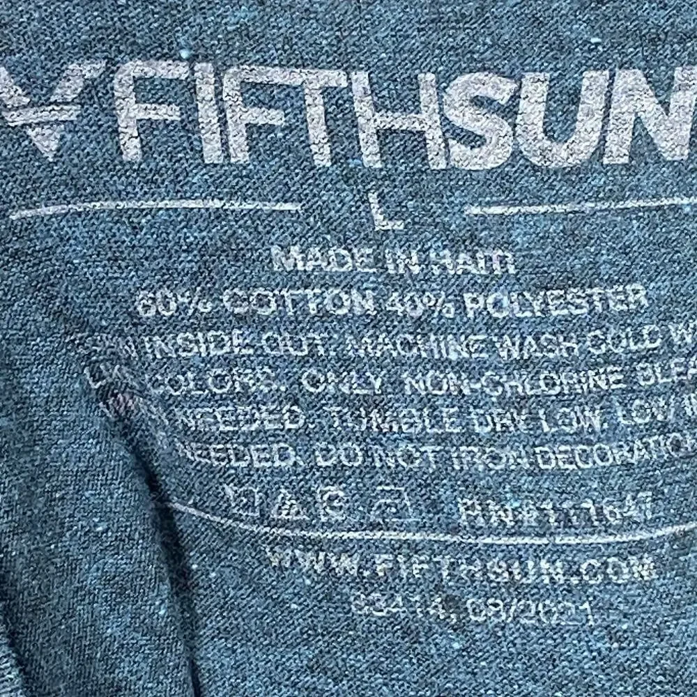 Fifth Sun T-Shirt Youth Size Large Long Sleeve NASA Graphic Tee NEW